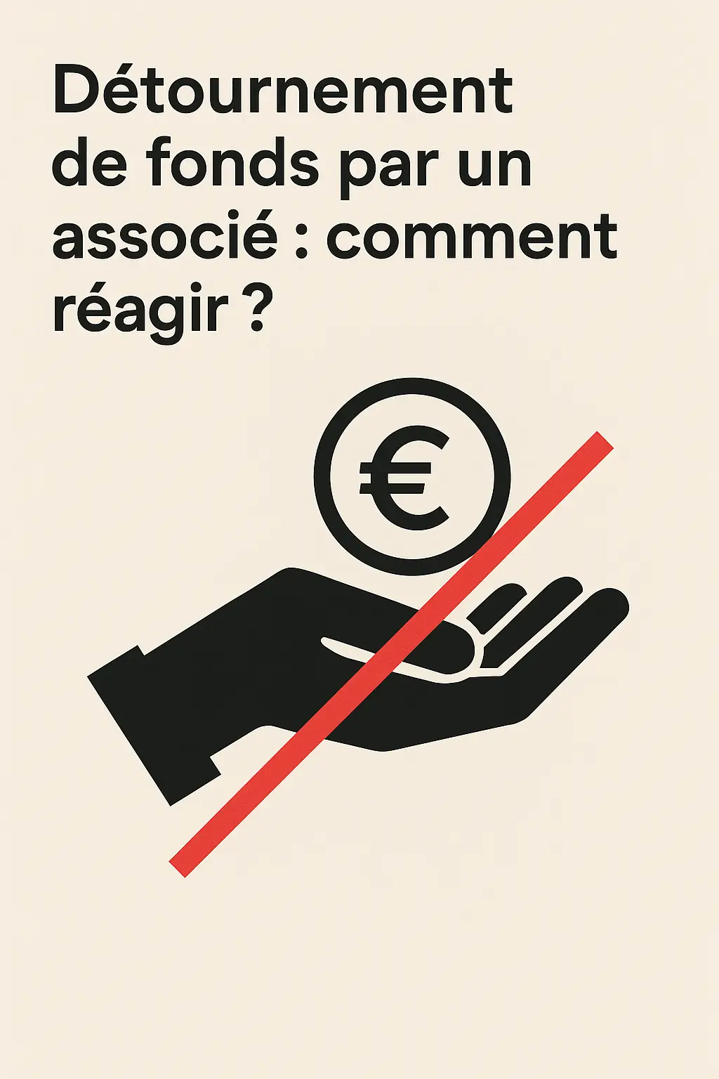 Détournement de fonds : un avocat en droit des sociétés répond