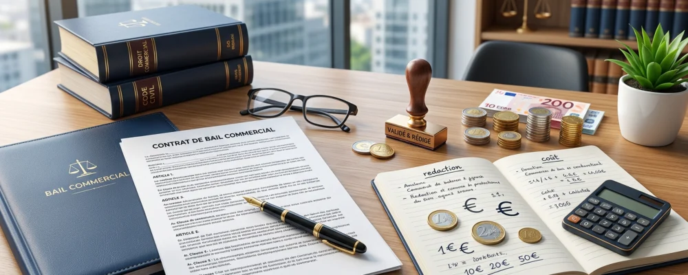 Prix rédaction bail commercial avocat : combien ça coûte et conseils pour avocat bail commercial