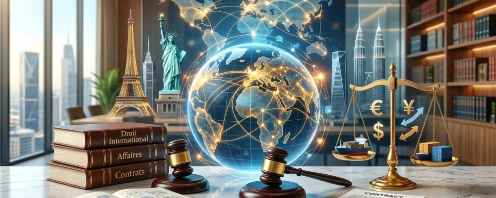 Avocat droit des affaires internationales