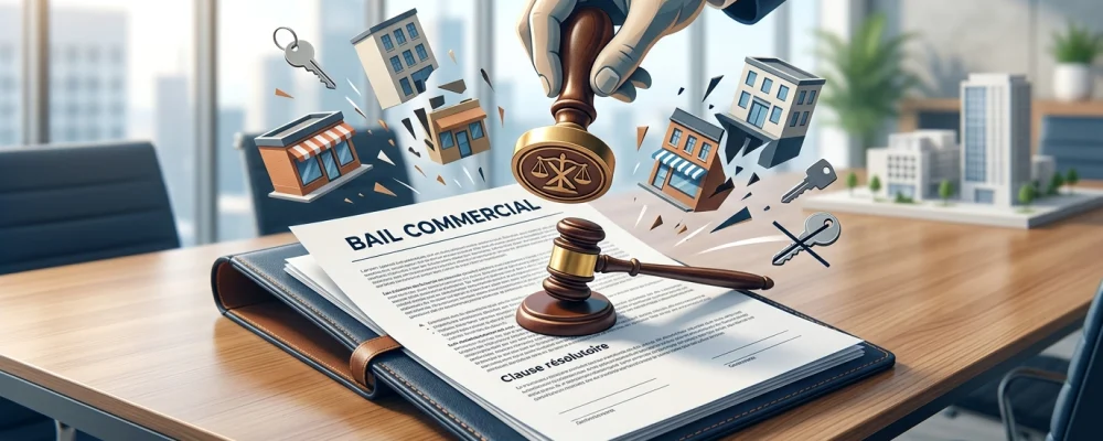 Clause résolutoire bail commercial : résilier automatiquement en cas de manquement et conseils pour résiliation bail comme...