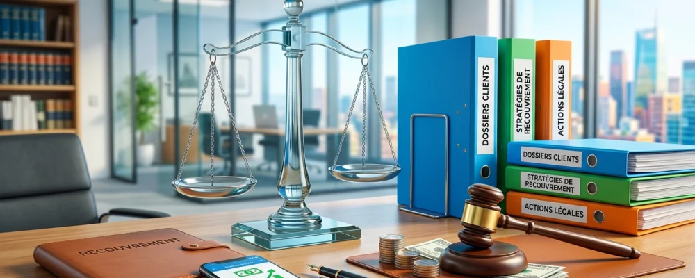 Illustration de Ce qu'un avocat en recouvrement de créances fait concrètement pour vous pour recouvrement de créances